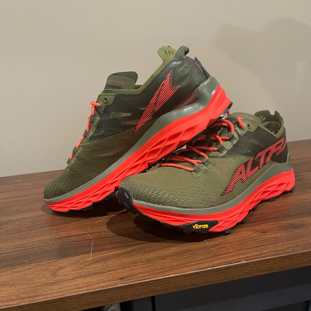 Altra Dusty Olive Mont Blanc Trail Shoes
